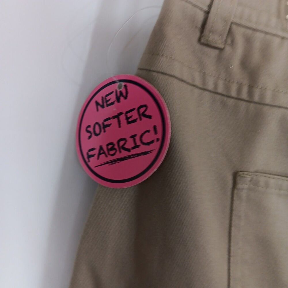 @ School By French Toast Skirt Girls Size 20 Tan Pleated At Hem - Picture 5 of 8